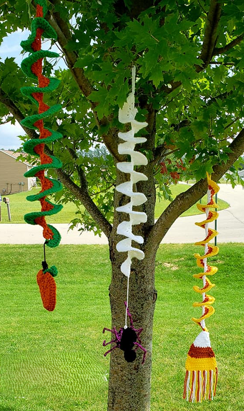 Halloween Wind Spinners Pattern