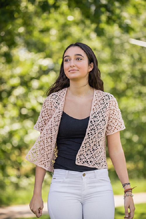 cardigan free crochet patterns 5