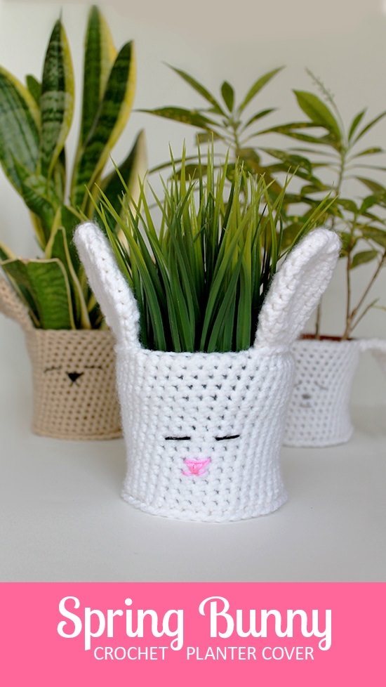 DIY Crochet Planter 8