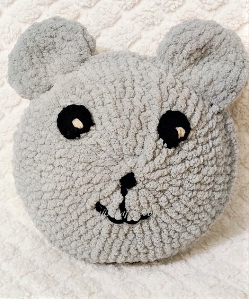 Crochet Teddy Pillows Free Patterns