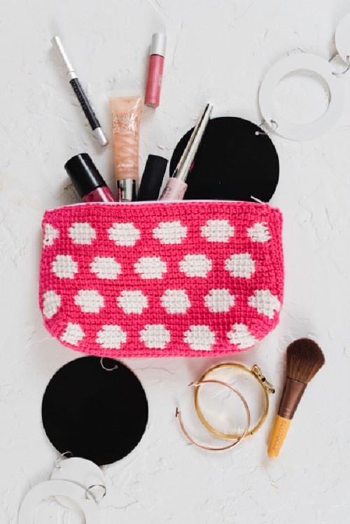 Makeup Bag Free Crochet Patterns 3
