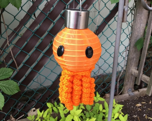 Solar Powered Chinese Lantern Octopus