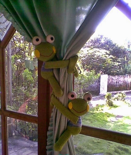 Animal Curtain Tieback Free Crochet Patterns 2