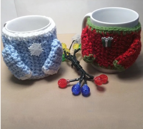 Christmas Sweater Coffee Mug Cozie