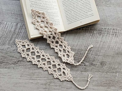 Crochet Flower Bookmark Patterns