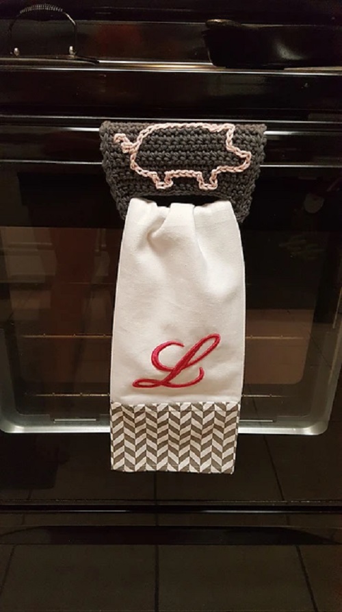 Easy and Cute Crochet Towel Holders 3