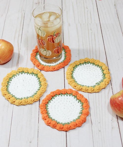 Pumpkin Cluster Coaster