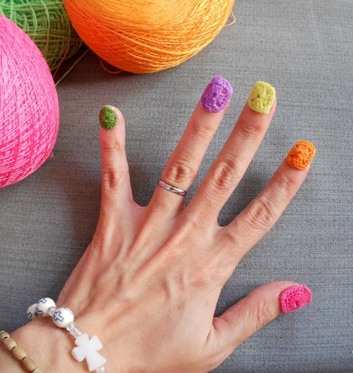 Stunning Crochet False Nails Pattern 2