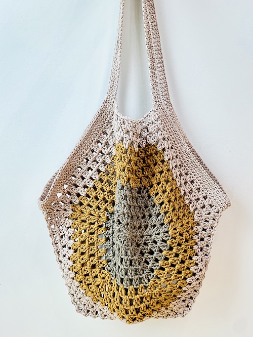 Crochet Hexagon Bag Free Patterns 4