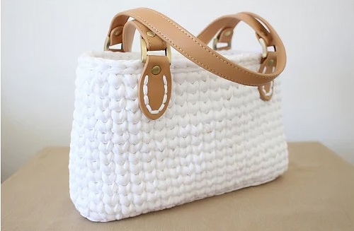 Crochet Handbag with Straps