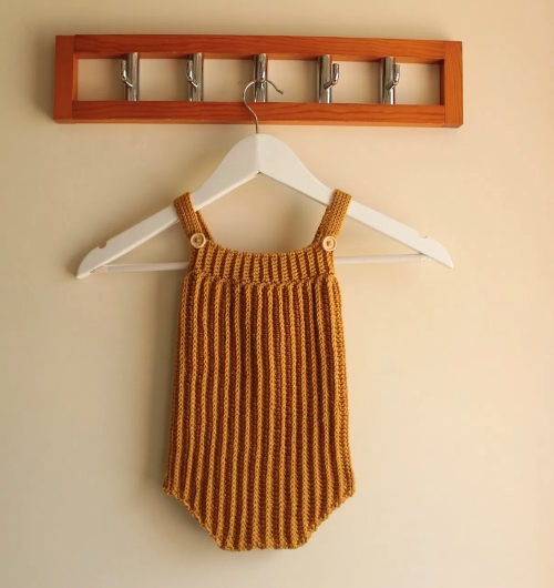 Adorable Crochet Baby Romper