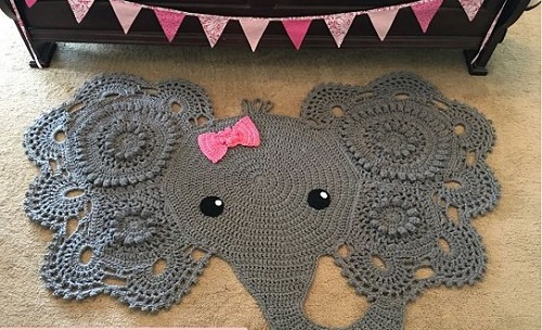 Free Crochet Elephant Rug Patterns 7