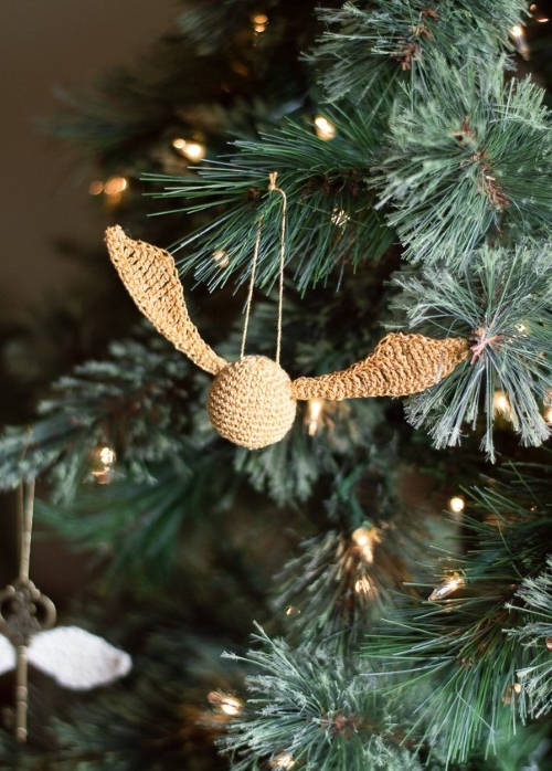 Crochet Snitch Ornament
