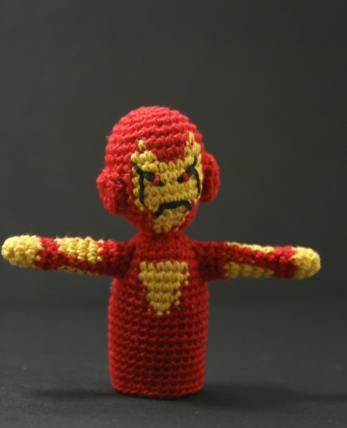 Iron Man Finger Puppet