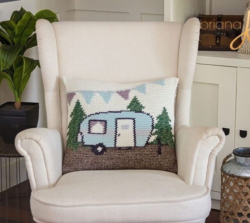 Easy and cute Crochet Pillow Cover Patterns