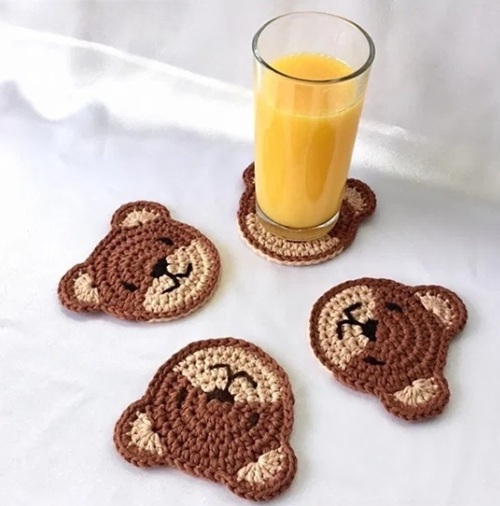 Teddy Bear Coasters