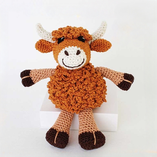 Free Amigurumi Crochet Cow Pattern