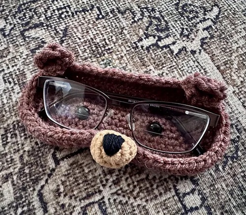 Teddy Bear Eyeglass Holder