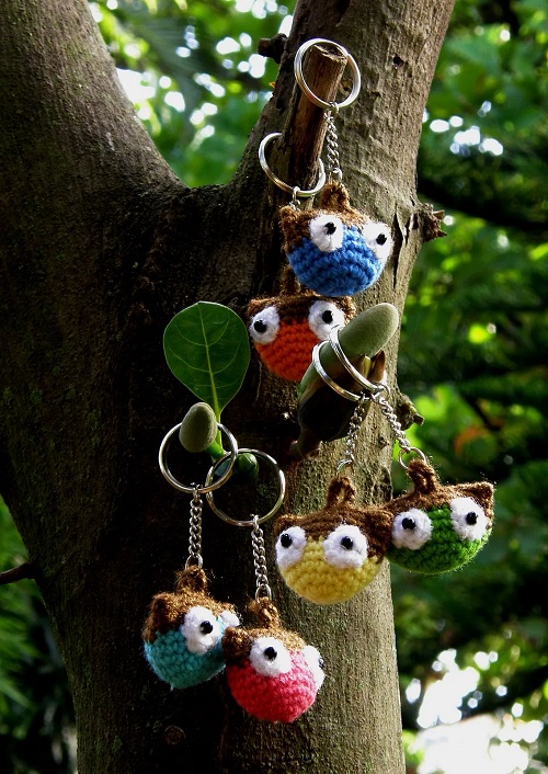 owl keyrings
