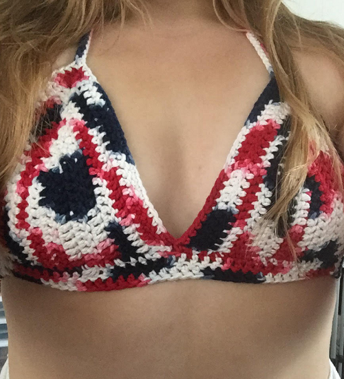 Stunning Crochet Bralette Pattern 2