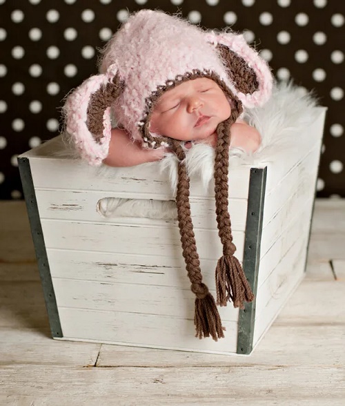 LAMB HAT CROCHET FREE PATTERN