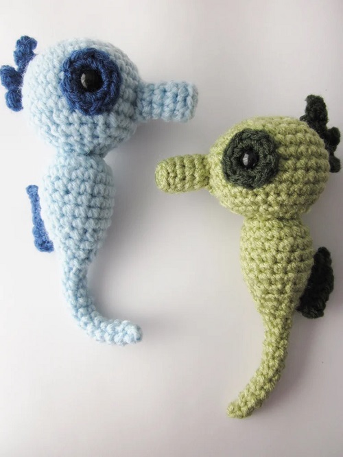 Free Crochet Seahorse