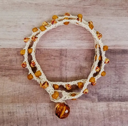 Crochet Bead Bracelet Patterns 1