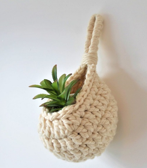 Chunky Hanging Basket For Small Plants