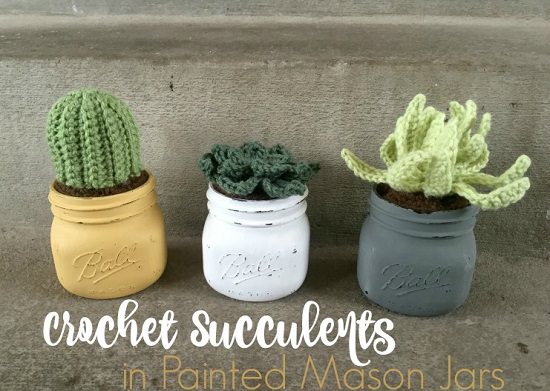 DIY Crochet Succulents 6