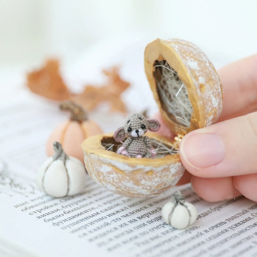 Crochet 2cm Adorable Mouse