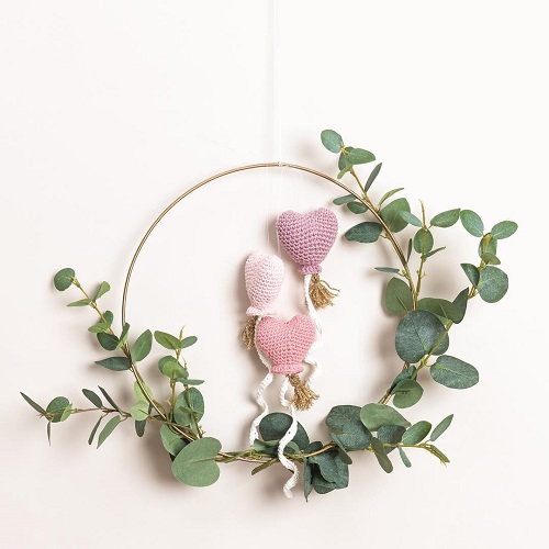 These heart-shaped Ricorumi balloons