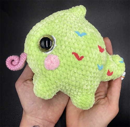 Amigurumi Chameleon Pattern
