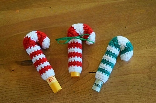 Candy Cane Lip Balm Holder