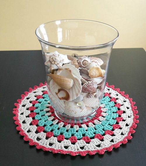 Crochet Coastal Placemat Pattern