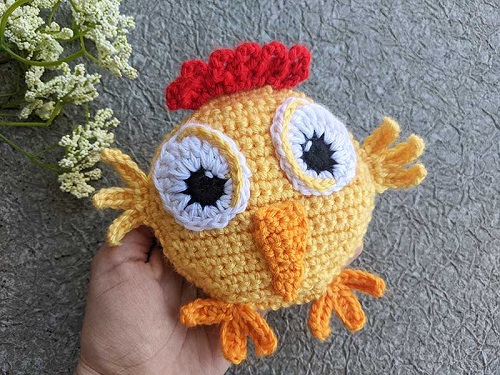Easy and Cute Crochet Hen Patterns