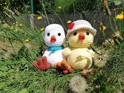 crochet Rubber Chicken 2