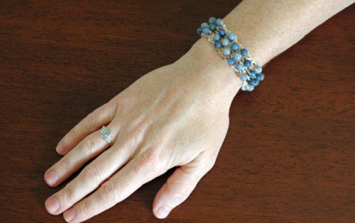 Summer Beaded Bracelet Idea