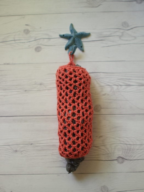 Easy Mesh Grocery Bag Holder