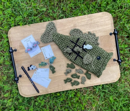 The tiniest Crochet Fry Fishes