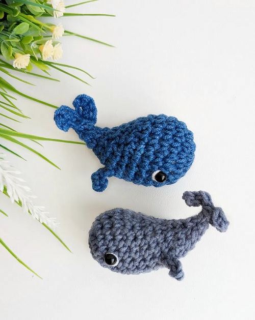 No-sew Mini Whale
