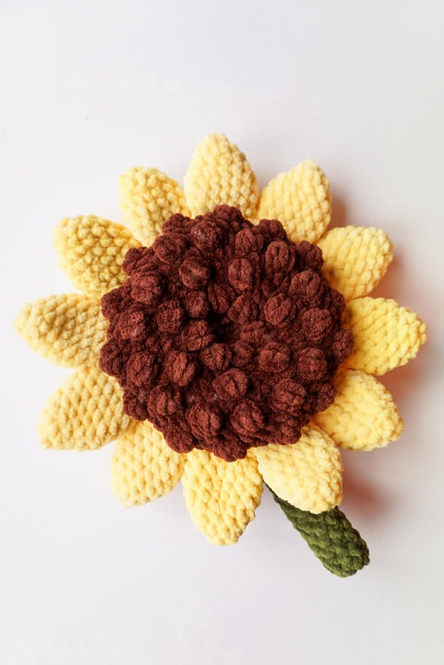 free-sunflower-amigurumi-pattern