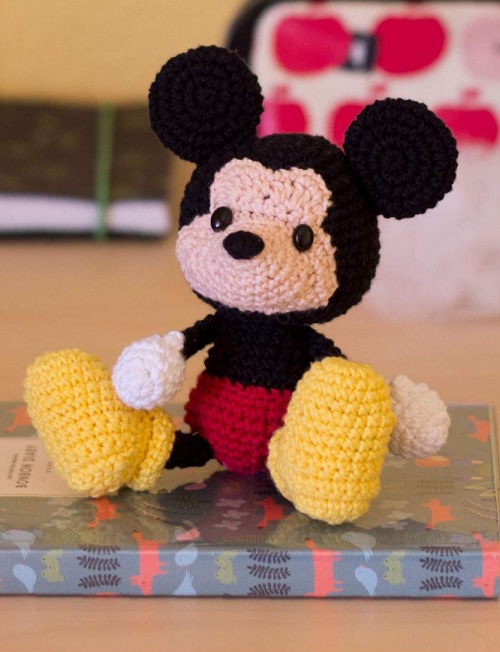 stuffed mickey mouse crochet pattern