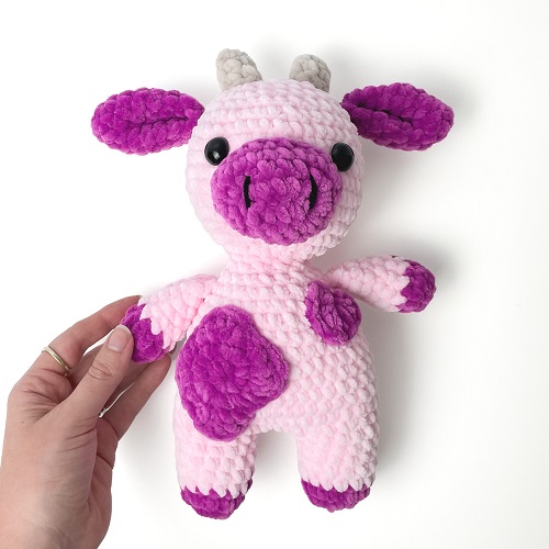 Crochet Strawberry Cow 7