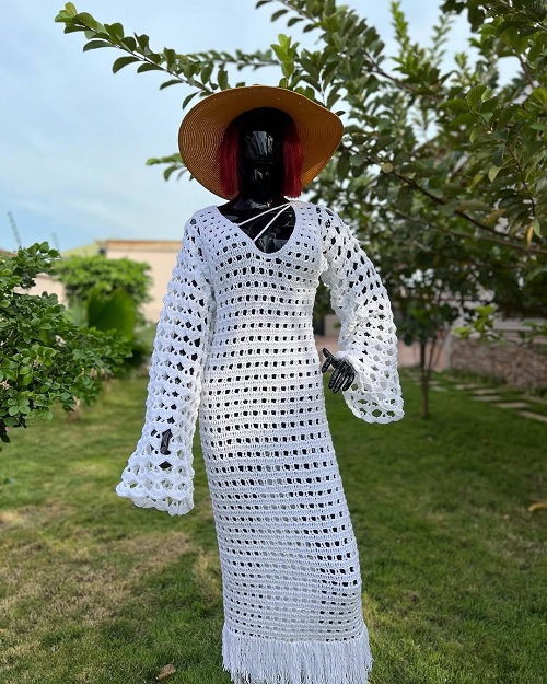 Vintage wedding dress free crochet patterns 3