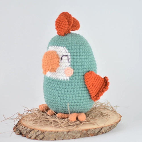 Thiago the Parrot Amigurumi