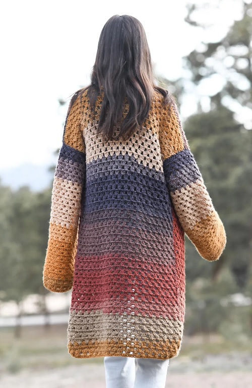 Endless Eyelets Cardi