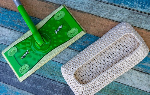 Crochet Mop and Sweeper Cover Free Patterns 3