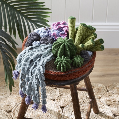 Crochet Trailing Succulents Free Patterns 1