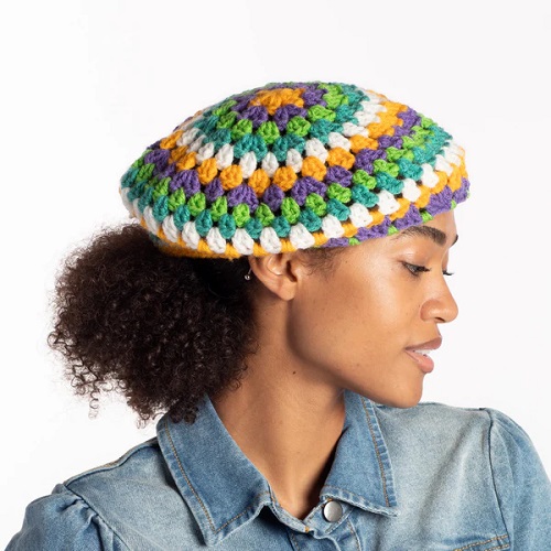 DIY Beret Hat Crochet Ideas