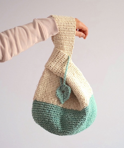 Stunning Free Crochet Japanese Knot Bag 3